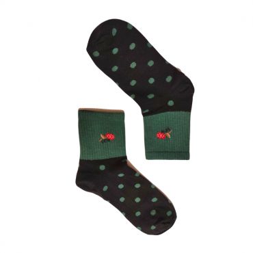 Rose Green Ημίκοντες Κάλτσες