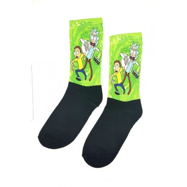 Rick & Morty Digital Socks